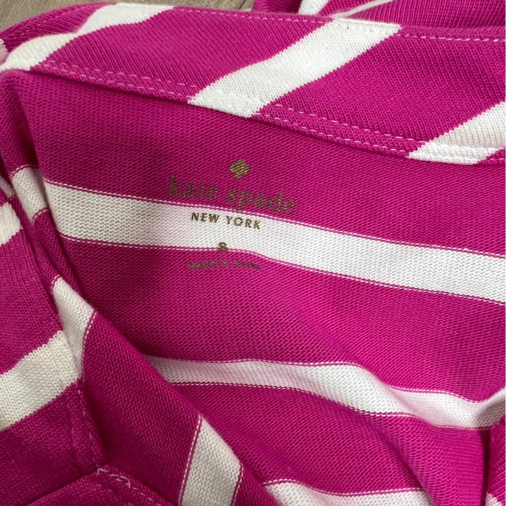 Kate Spade Tropez Rio Striped Shift Dress Size S - Picture 9 of 11